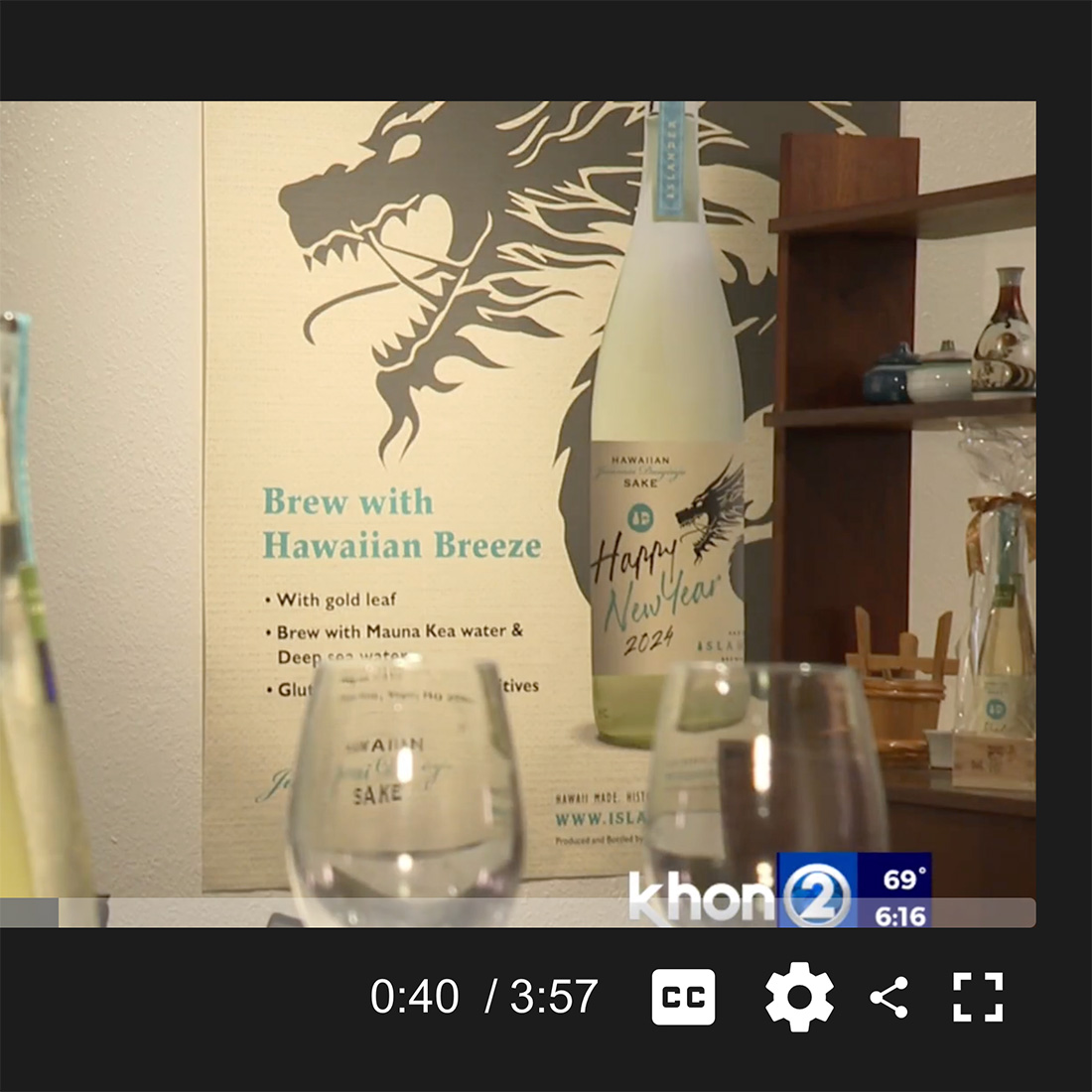 Local business is bringing a true taste of Japan with a distinct Hawaii flavor to Sake